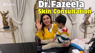 Zayan meets Pakistan famous Dermatologist  Dr Fazeela Abbasi  Skin care tips [upl. by Ahl]