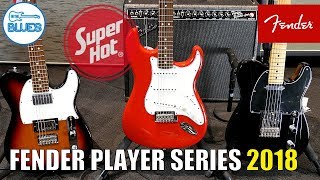 2018 Fender Player Series Electric Guitars Strats amp Teles First Impressions [upl. by Fry606]