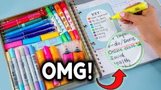 DIY STUDY HACKS How To Be PRODUCTIVE After School  Study Tips to Get BETTER GRADES [upl. by Uzia]