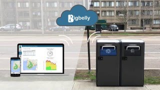 Bigbelly Smart Waste amp Recycling System Overview [upl. by Rettuc]