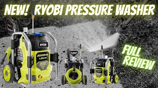 REVIEW New 2000psi RYOBI Electric Pressure Washer  Power Washer  Car Detailing [upl. by Ettinger]