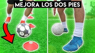 MEJORA TU TÉCNICA INDIVIDUAL CON LOS DOS PIES ⚽ 5 EJERCICIOS BÁSICOS para APRENDER a JUGAR FÚTBOL [upl. by Annawad]