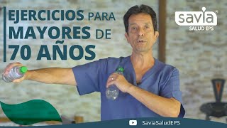 Rutina de EJERCICIOS PARA MAYORES DE 70 AÑOS 💪🏼 En casa con SAVIA SALUD EPS [upl. by Gowrie20]