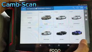 How to scan 5 cylinder Car👍With FCAR C8 scanner  Ford Ranger wild truck [upl. by Agnes]