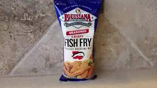 Fried Fish Flounder amp Louisiana Fish Fry Products [upl. by Notsle]