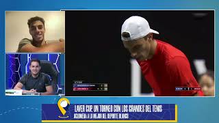 Gerúndolo el primer argentino en ganar en la Laver Cup Jugó para el equipo Resto del mundo [upl. by Ula847]