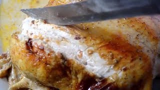 Cajun Roasted Chicken Recipe  How to Inject Cajun Butter Marinade [upl. by Armitage]