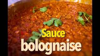 La recette facile de SAUCE BOLOGNAISE [upl. by Aihsema]