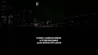 Sydney Opera House Switches Off Lights for Earth Hour  Subscribe to Firstpost [upl. by Booth]