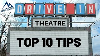 Top 10 Drive In Movie Theatre Tips [upl. by Salomie]