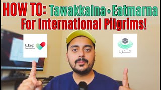 How To Register Tawakkalna and Eatmarna For International Pilgrims Tourist Visa in 2021 amp 2022 [upl. by Leaw163]