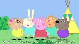 Peppa Pig  The Secret Club 38 episode  3 season HD [upl. by Attenyw562]