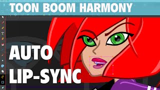 How to Use the Auto Lipsync in Toon Boom Harmony [upl. by Tasha]