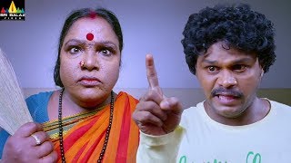 Sapthagiri funny fight with ladies  Lovers Movie Comedy  Tejaswi Madivada  Sri Balaji Video [upl. by Nylevol]