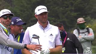 Dustin Johnson  Highlights from His Impressive 3rd Round at the 2020 PGA Championship [upl. by Dwinnell]