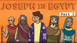 Bible Story For Kids JOSEPH IN EGYPT Part 1 [upl. by Ricker577]