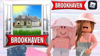 Cute Outfit ideas in Brookhaven Roblox [upl. by Aray449]