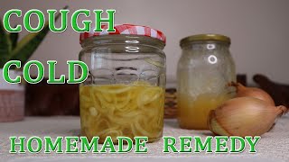 Honey Onion Cough Syrup  Flu and Cold  Homemade Remedy [upl. by Reina]