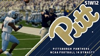 BOWL PROJECTIONS  S1W12 Around the NCAA  Pitt Panthers Dynasty  NCAA Football 14 [upl. by Yeniffit]