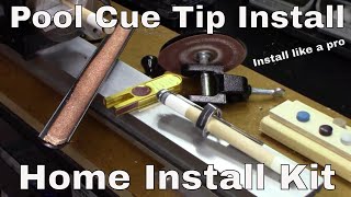 How To Install A Pool Cue Tip [upl. by Artur]