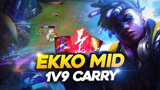 HOW TO DOMINATE WITH EKKO MID [upl. by Nidnarb345]