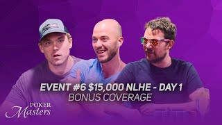 Poker Masters 2024  Event 6 BONUS COVERAGE with Nick Schulman Dan Smith amp Jim Collopy [upl. by Veriee]