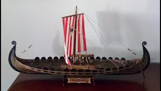 OSEBERG Old Viking ship model making [upl. by Gnilrets]