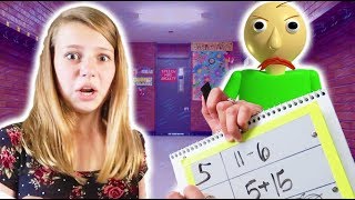 Baldis Basics in Learning and Education in Real Life  Back To School Edition in a Real School [upl. by Ettenyl320]