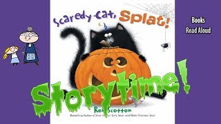 SCAREDYCAT SPLAT Read Aloud  Halloween Stories  Halloween Book Read Along [upl. by Ynomrah]