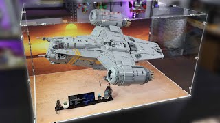 The ULTIMATE LEGO UCS Razor Crest Display [upl. by Keven399]