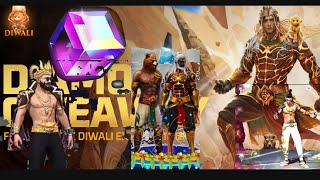 free fire Mein muft event  Diwali event free fire india  Free Fire Diwali redeem code  lolyboi [upl. by Adnilemre486]