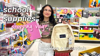 BACK TO SCHOOL SHOPPING 2023✏️📓 supplies essentials  haul [upl. by Paulina]