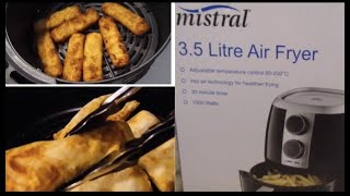 UNBOXING AND REVIEW MISTRAL 35 Litre Air Fryer [upl. by Paine]