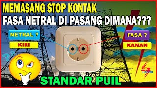 CARA MEMASANG STOP KONTAK [upl. by Philippine]