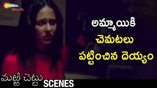 Peeya Rai Chowdhary Gets Scared  Marri Chettu Telugu Horror Movie  JD Chakravarthy  Sushmita Sen [upl. by Zaccaria]