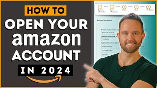 How To Create Amazon Seller Account 2024  FULL Amazon Seller Registration [upl. by Sewel]