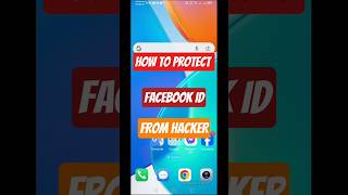 how to protect facebook account from hacking  Protect from hackers shorts [upl. by Reahard433]