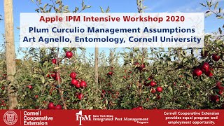 Plum Curculio Management Assumptions [upl. by Benisch]