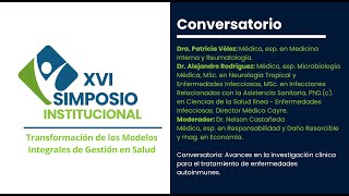 Conversatorio Avances en la investigación clínica para el tratamiento de enfermedades autoinmunes [upl. by Beaumont]