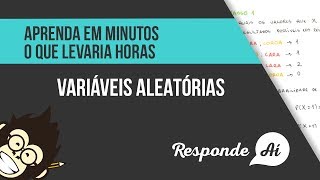 Variáveis Aleatórias  Introdução à Variável Aleatória Discreta [upl. by Harrietta996]