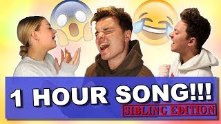 SIBLING ONE HOUR SONG CHALLENGE  ft Conor Maynard amp Anna Maynard [upl. by Amr]