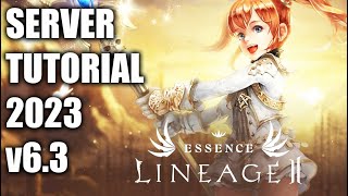 Lineage2 Essence63Crusader  Server Tutorial [upl. by Nellak]