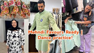 Mehndi Favours Ready  Dance practice [upl. by Chak]