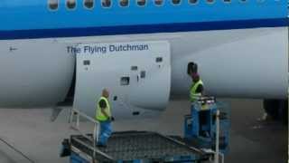 KLM MD11 pushback ampdeparture  AMS  2382012 [upl. by Sheley]