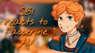 SBI reacts to Passerine AUDream SMPCredits in description [upl. by Harimas]