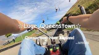 POV Luge Queenstown  The ultimate Queenstown attraction for all ages [upl. by Ecnadnac]