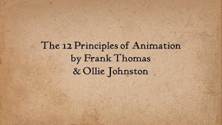 Complete 12 Principles of Animation Frank Thomas and Ollie Jhonston as described by Alan Becker [upl. by Jenks378]