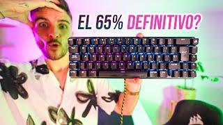 Corsair K65 Pro Mini 😎 El Teclado Gaming 65 Definitivo Switches Ópticos y Hot Swappable [upl. by Gerti510]