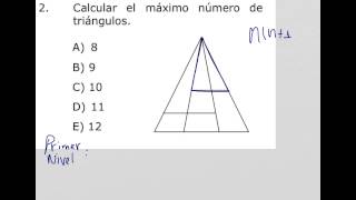 Como contar triángulos conteo de figuras [upl. by Yemirej]
