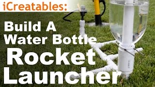 How To Build The Simplest Water Bottle Rocket Launcher [upl. by Belayneh]